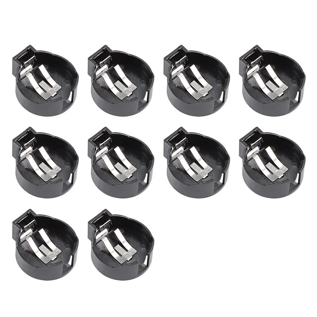 Unique-Bargains Unique-Bargains CR2477 Horizontal Battery Holder 10 Pcs Black — product photo
