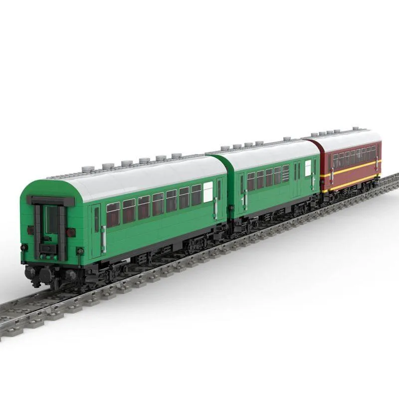 ZITIANYOUBUILD ZITIANYOUBUILD MOC-97676 German National Railway 4-Axle Reko Coach 2534PCS — product photo
