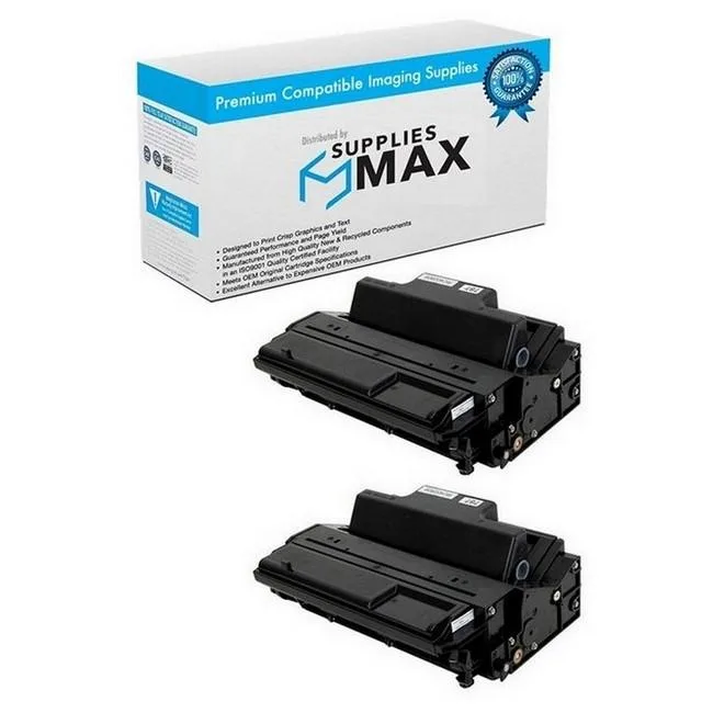 SuppliesMax SuppliesMax Toner Cartridge 2-pack 15000 pages for Savin MLP-31N/36N/37N/SP-4310N — product photo
