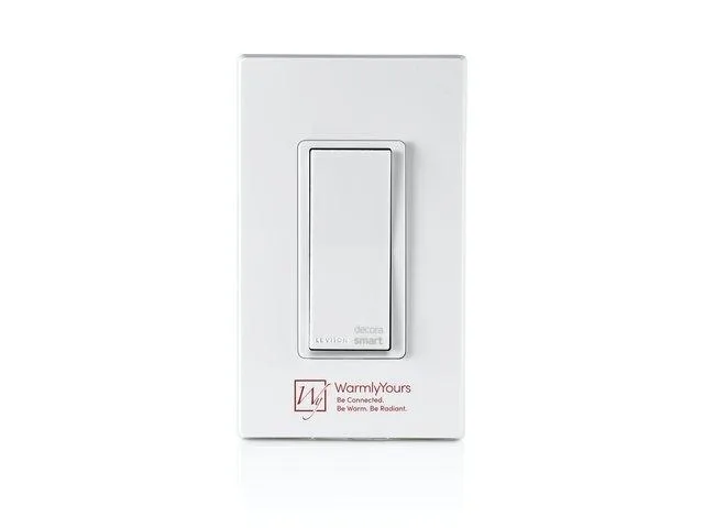 WarmlyYours WarmlyYours Hardwired WiFi Switch white smart thermostat — product photo