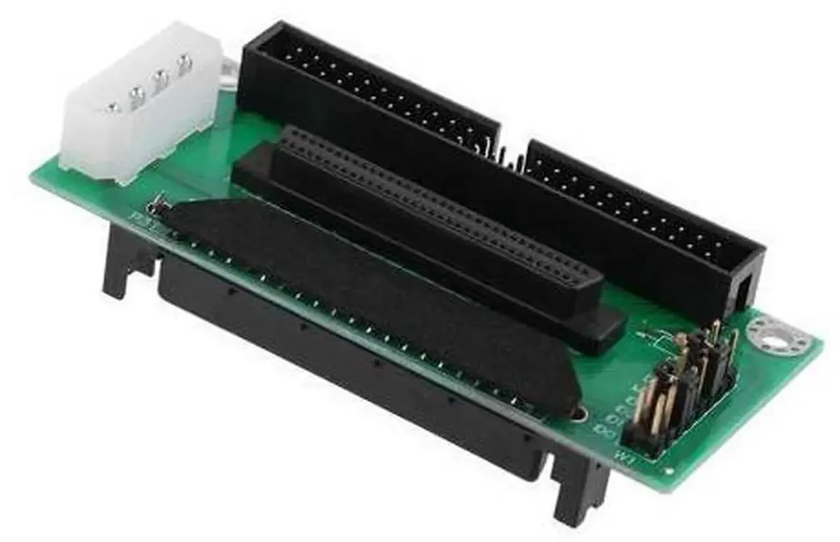 SMUGDESK SMUGDESK SCSI SCA 80Pin 68Pin 50Pin Hard Drive Adapter — product photo