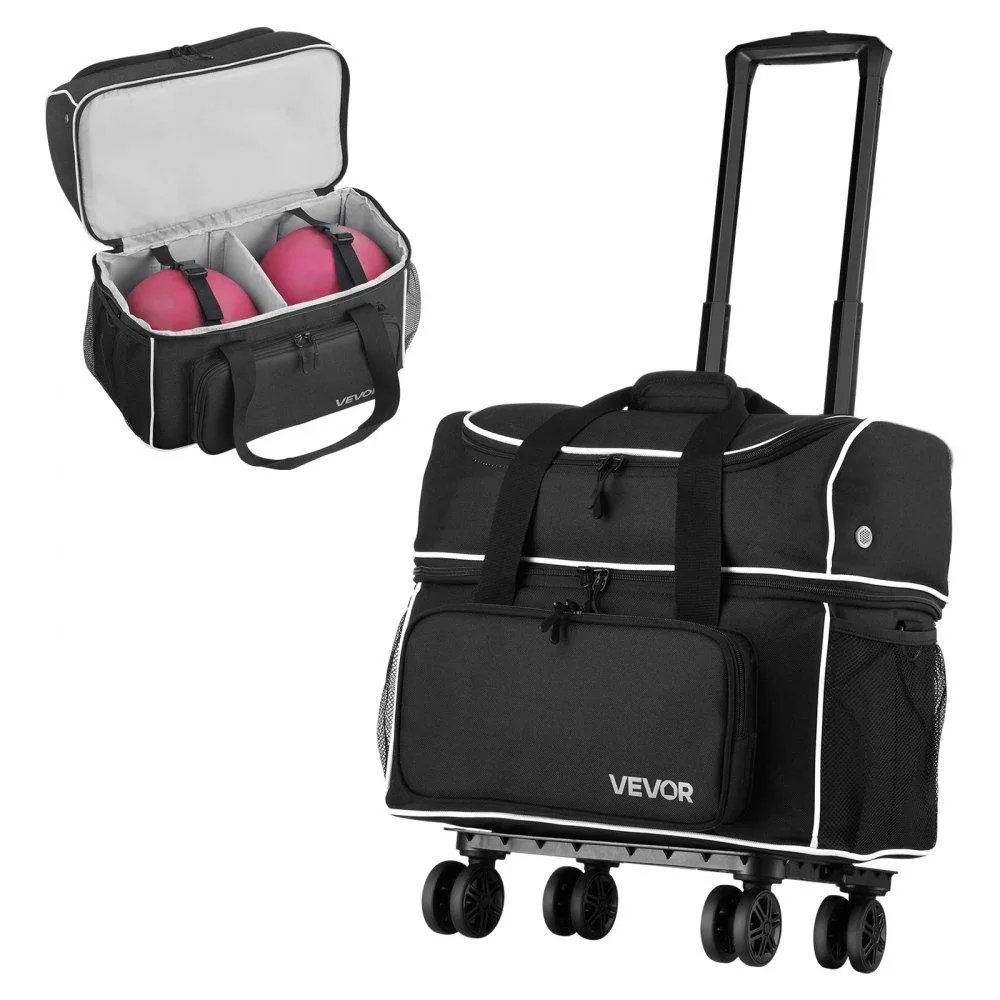VEVOR VEVOR NumberZL-YDB-0100 2-Ball Bowling Bag with Wheels — product photo