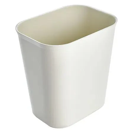Rubbermaid Rubbermaid FG254100BEIG Fire Resistant 3-1/2 gal Rectangular Indoor — product photo