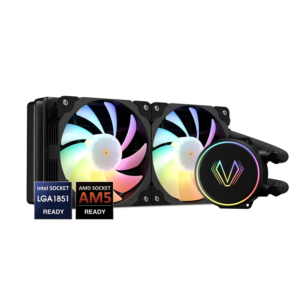 Vetroo Vetroo V240 240mm ARGB Liquid Cooler Black — product photo