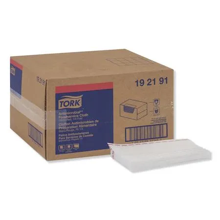 Tork Tork 192191 Odor Resistant Foodservice Cleaning Cloth White 13 x 24 150 Carton — product photo