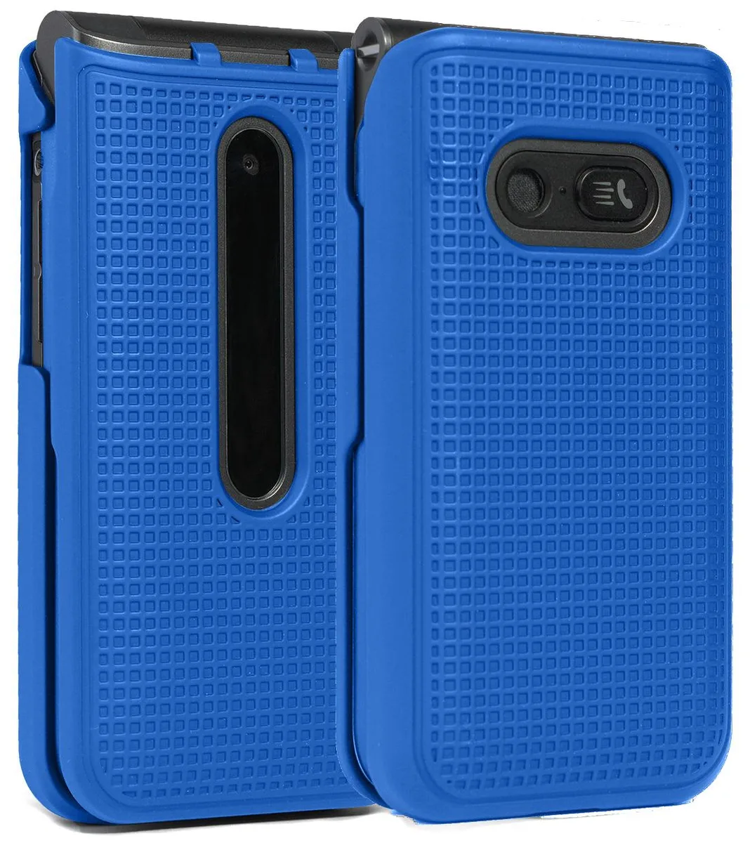 Nakedcellphone Nakedcellphone Grid Case Cobalt Blue for LG Wine 2 LTE LM-Y120 — product photo