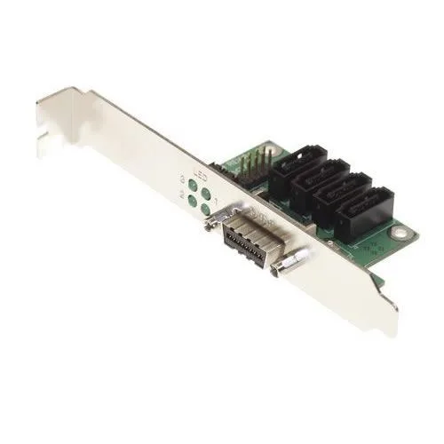 SATACables SATACables SATA-MULTILANE InfiniBand PCI Adapter SATA I eSATA II 4-Channel — product photo