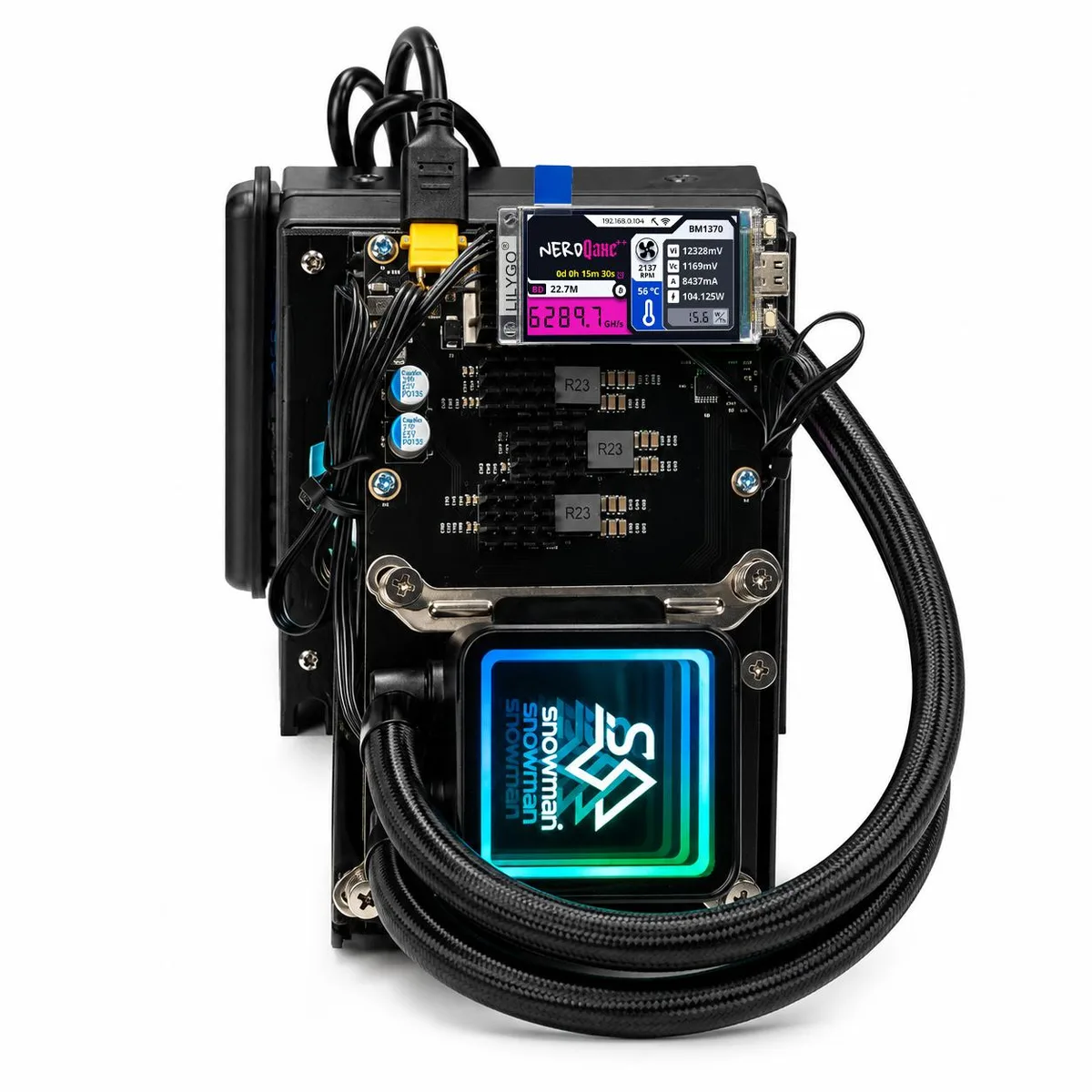 Stellapex Stellapex NerdQaxe++ Hydro Rev 6.1 mining hardware — product photo