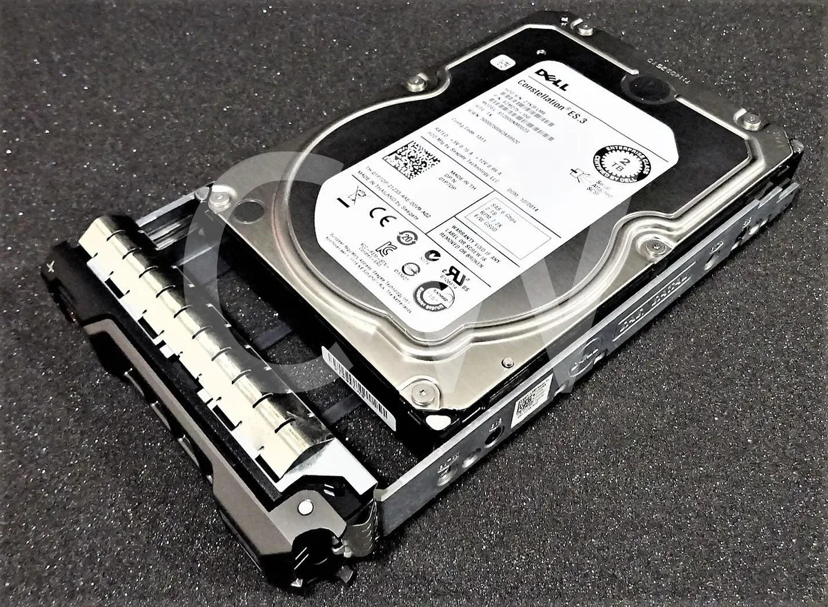 DELL DELL ST2000NM0023 2TB 7200RPM SAS 3.5" internal hard drive — product photo