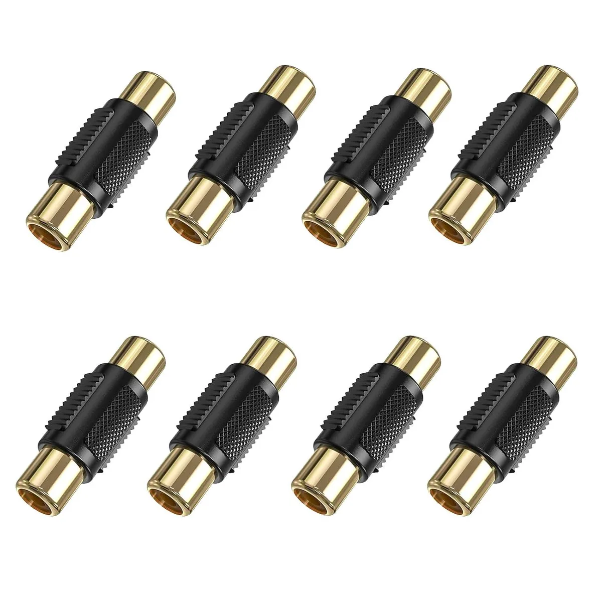 Boxwave Boxwave RCA Female-to-Female Coupler 8-Pack — product photo