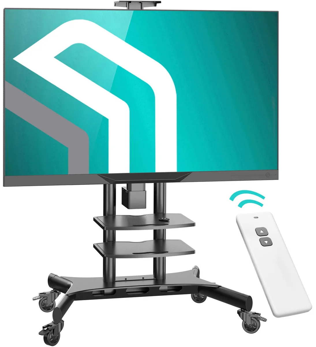 ONKRON ONKRON TS1881E-B motorized TV stand 50-86" 200 lbs black — product photo