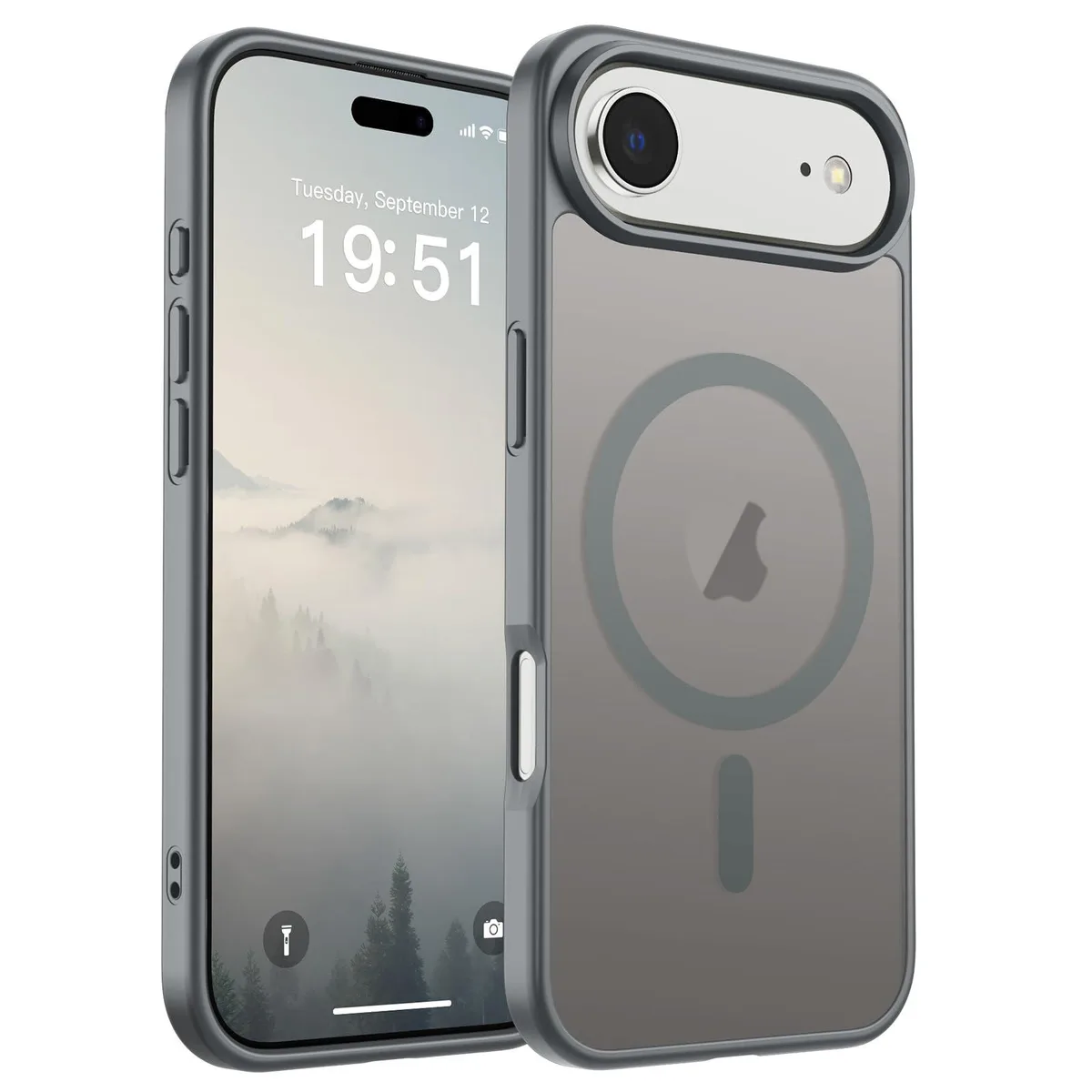 KEHIPI KEHIPI Magnetic Case for iPhone 17 Air 2025 Grey — product photo