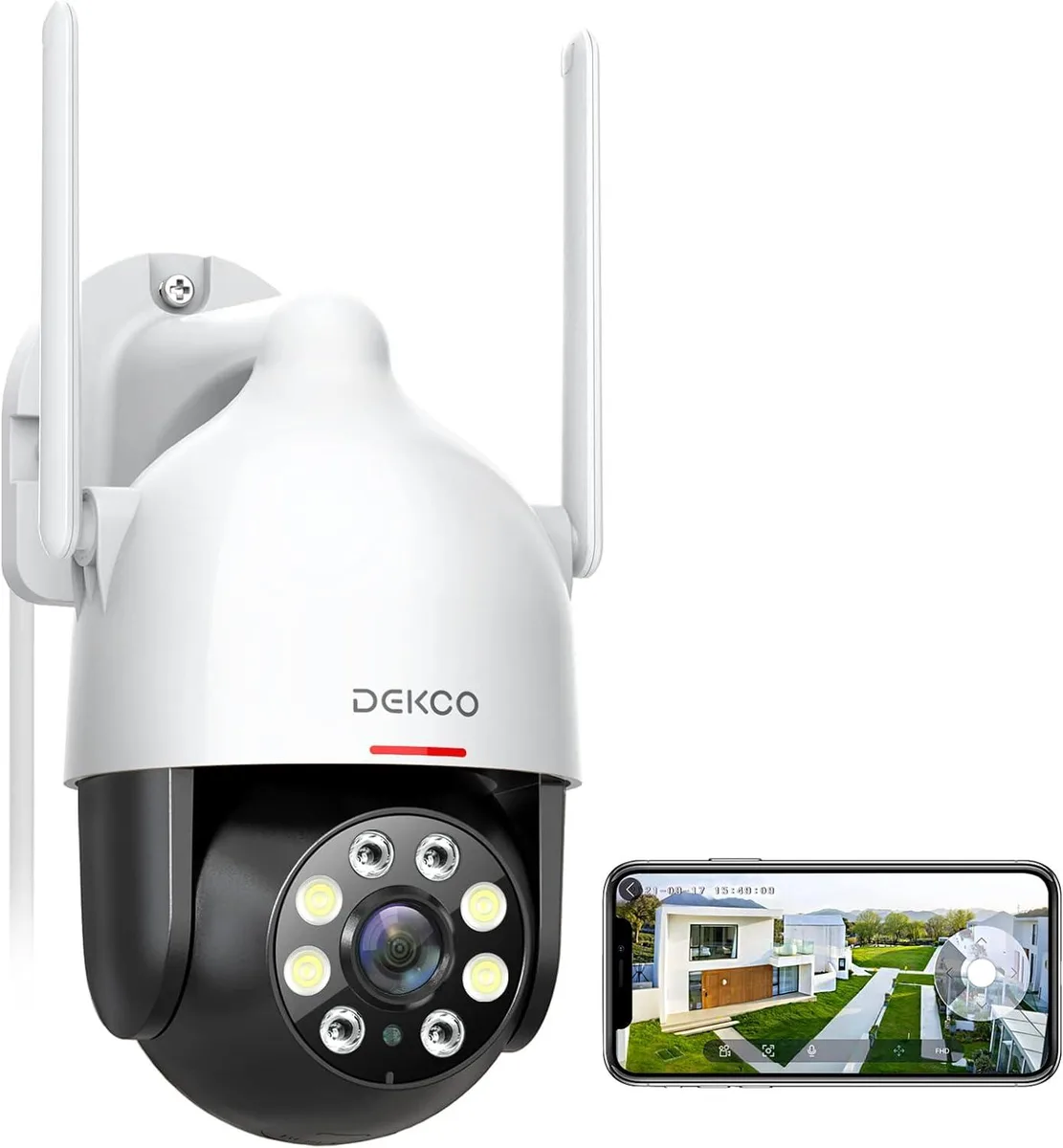 BFKK BFKK 2K WiFi Pan-Tilt Security Camera 3MP 360° View — product photo