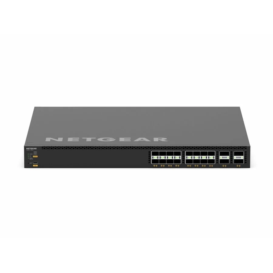 Netgear Inc. Netgear Inc. VSM4320C-100NES 18xSFP28 4xQSFP28 100G network switch — product photo