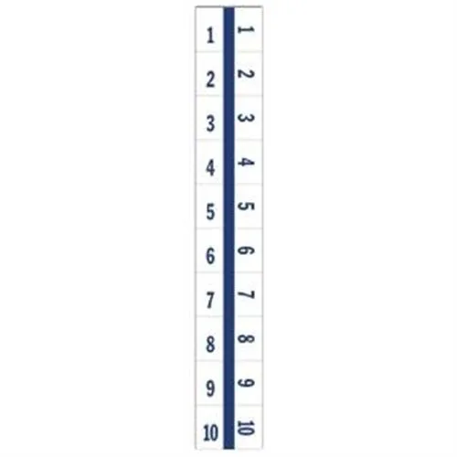 Tabbies Tabbies 58000 Legal Index Tabs 1-10 100 Pack Blue accessory — product photo