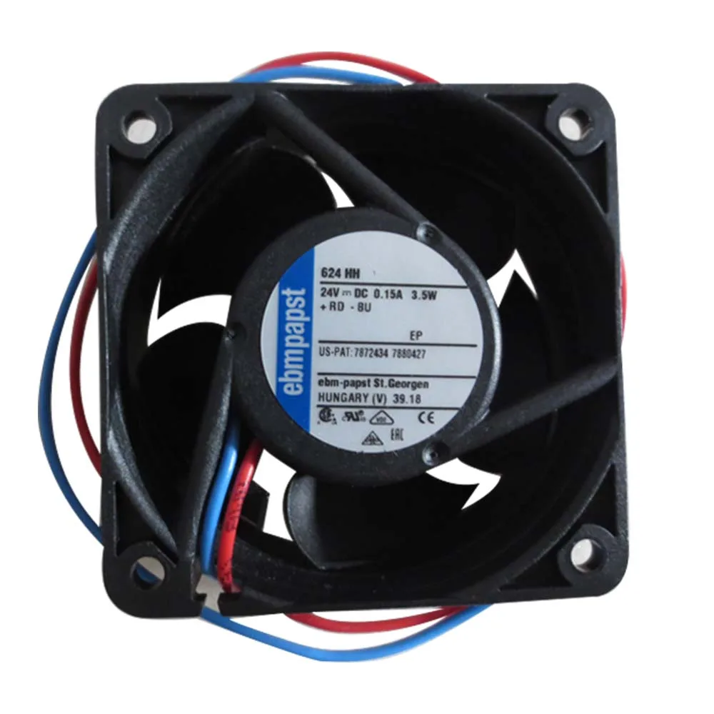 Fans Fans 624HH 60x60x25mm 24V DC 8200rpm 56m3/h case fan — product photo