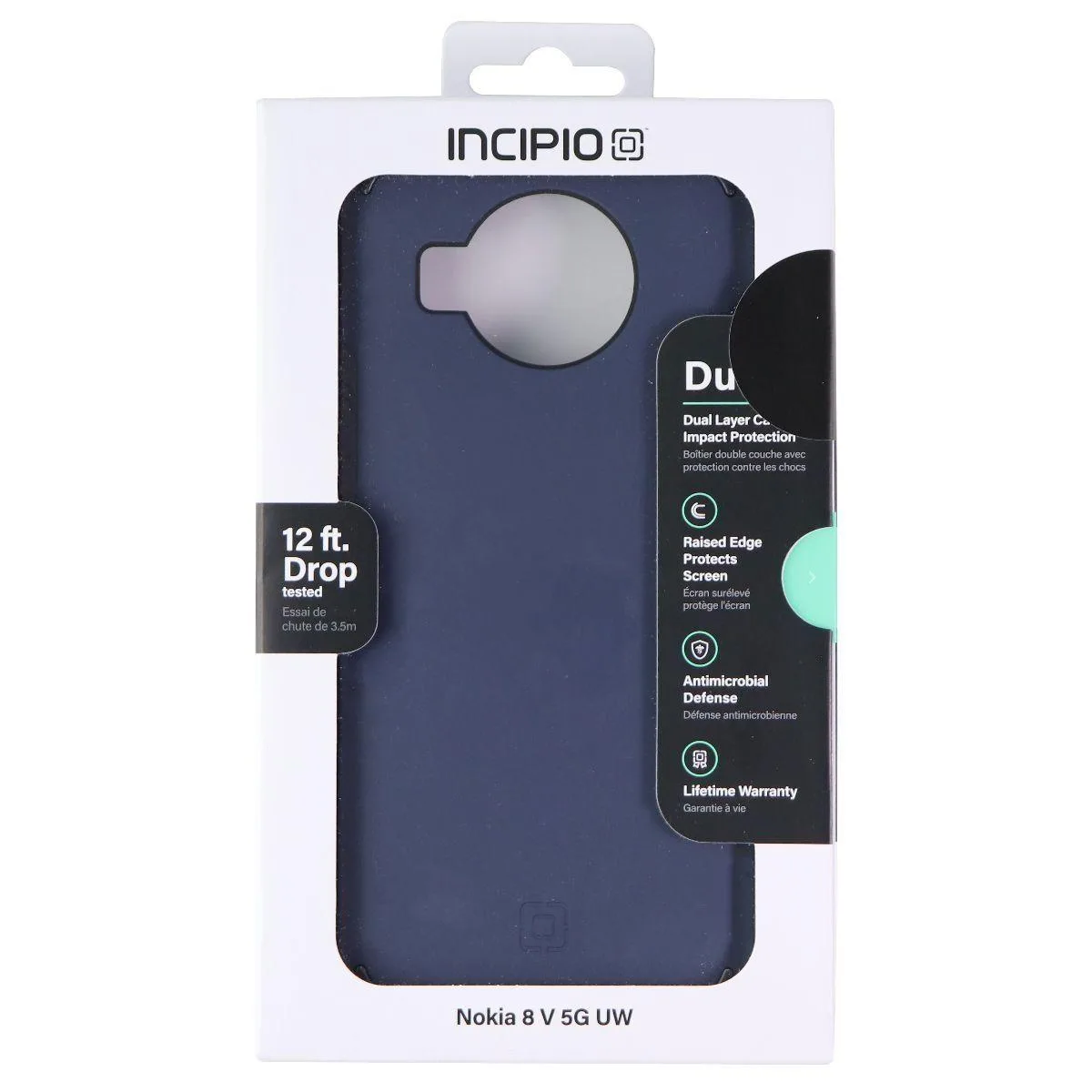 Incipio Incipio Duo Dual-Layer Case Nokia 8 V 5G UW Indigo Blue — product photo