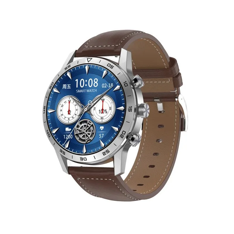 ZOSKVEE ZOSKVEE Kk70 wearable technology 1.39" AMOLED 454×454 280 mAh brown leather — product photo