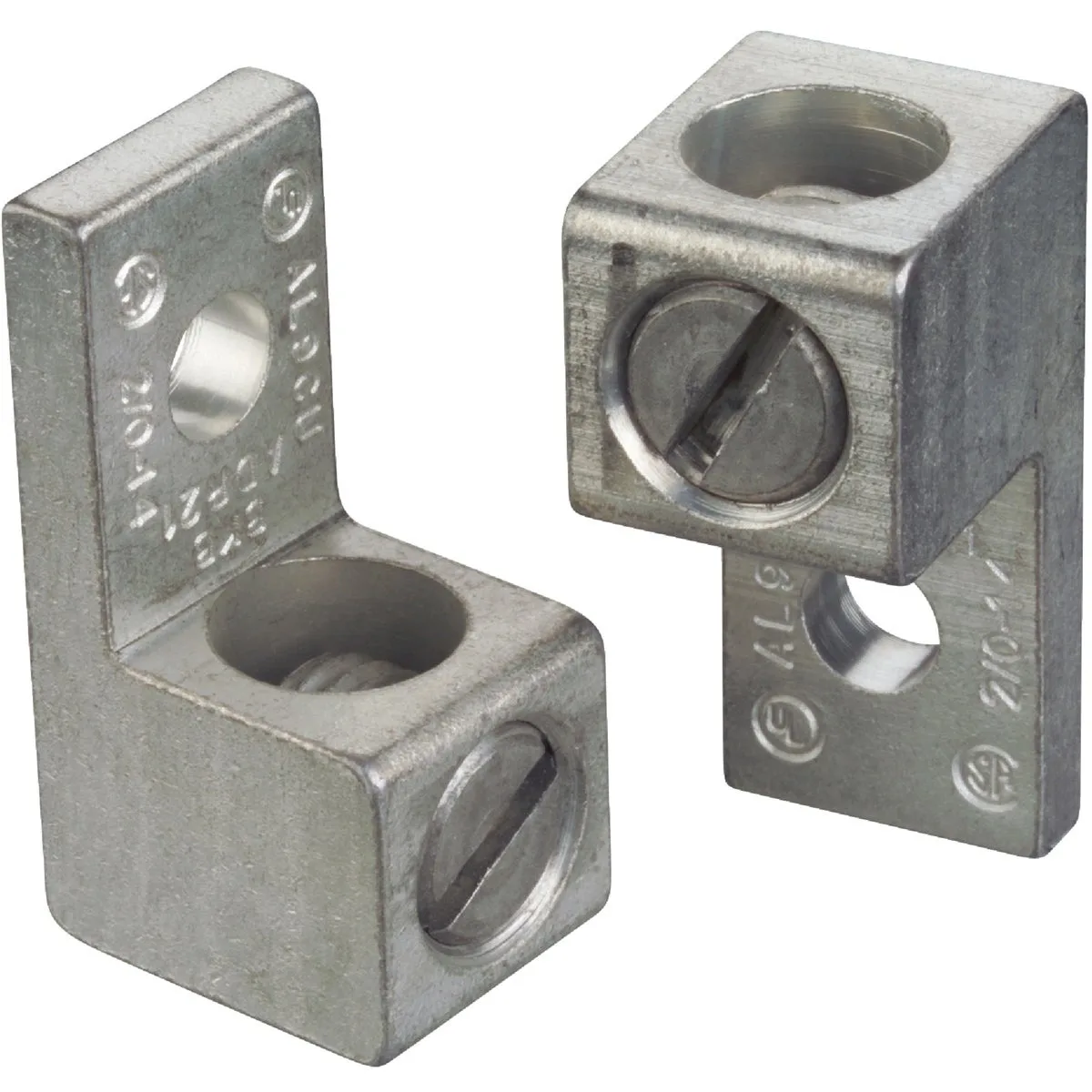 Thomas &amp; Betts Thomas &amp; Betts Blackburn ADR21 Aluminum Lug Terminal 2/0 STR thru 14 AWG — product photo