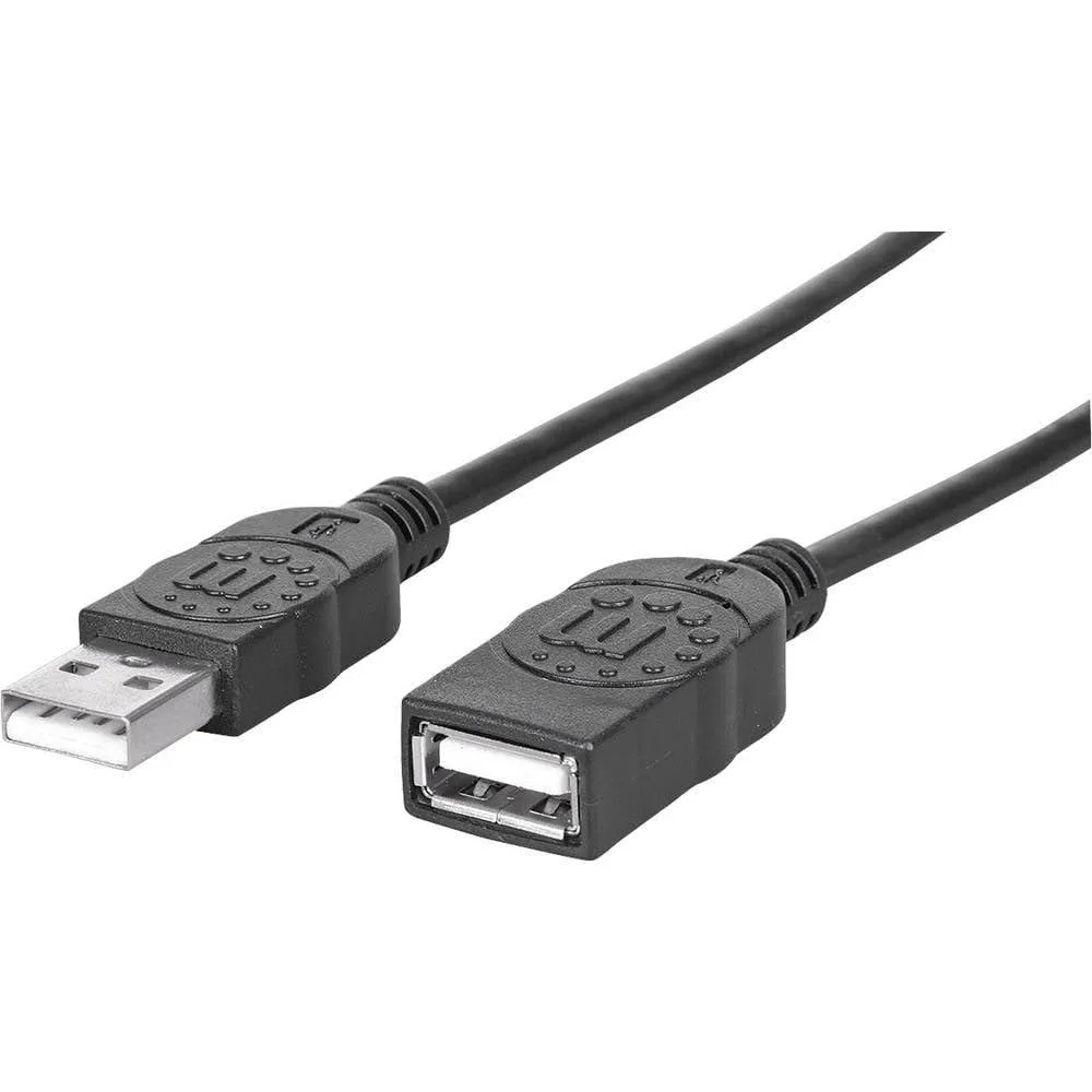 No Sew No Sew USB 2.0 Extension Cable Type-A Male to Female 3 ft Black 308519 — product photo