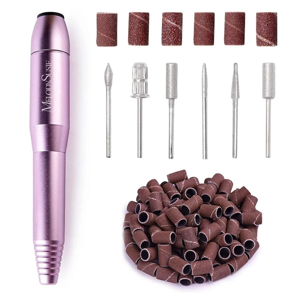  MelodySusie PC120B Corded Nail Drill Purple 20000 RPM — product photo