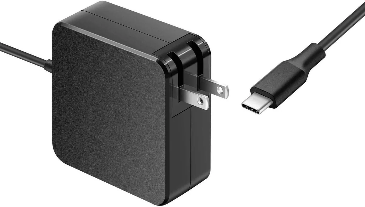 myVolts myVolts 90W 65W USB-C AC Charger for LG Gram 14 16 17 — product photo