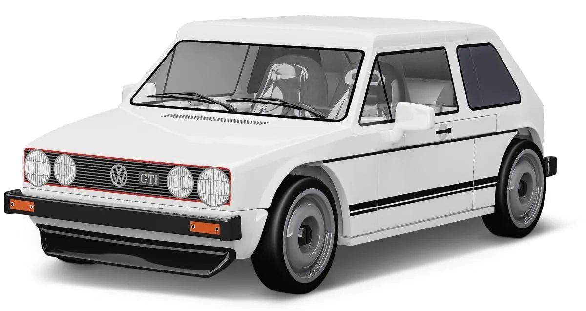 Cobi Cobi Volkswagen Golf GTI (1974-1983) 64-piece 1:35 scale building set #24614 — product photo