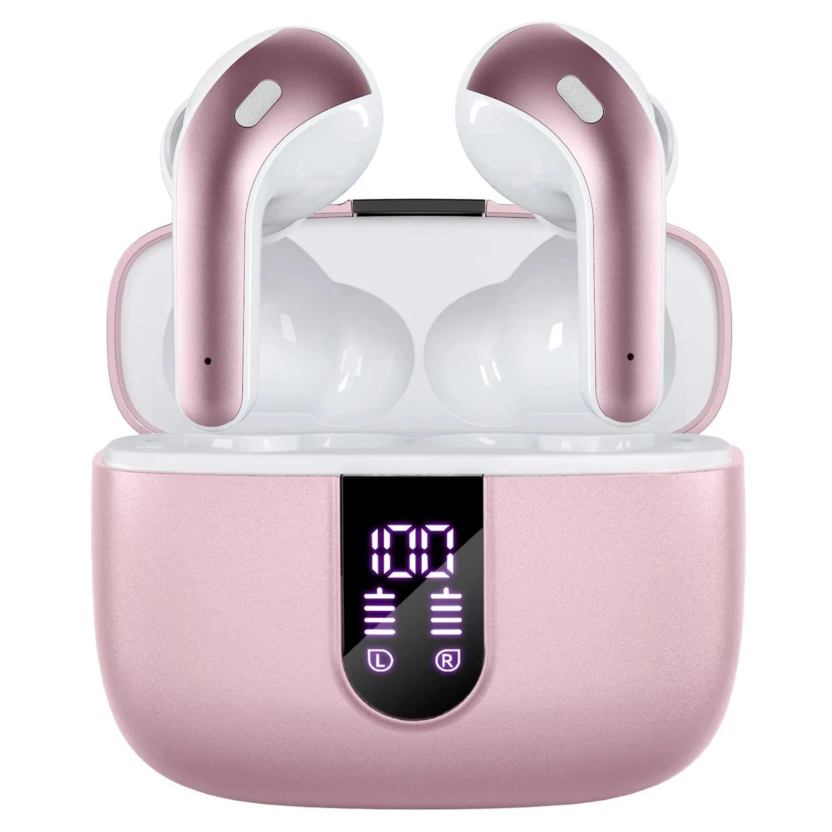 Adafruit Adafruit X08 60H Wireless Earbuds with LED Display 2 in 1 Accessories — product photo