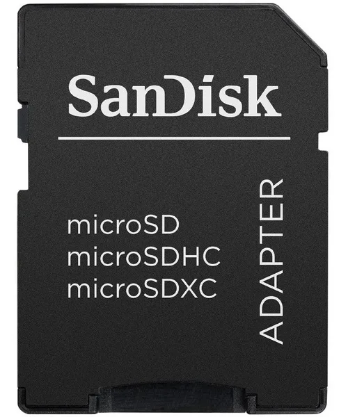 SanDisk SanDisk microSD to SD Adapter 16 32 64 128 GB card reader — product photo