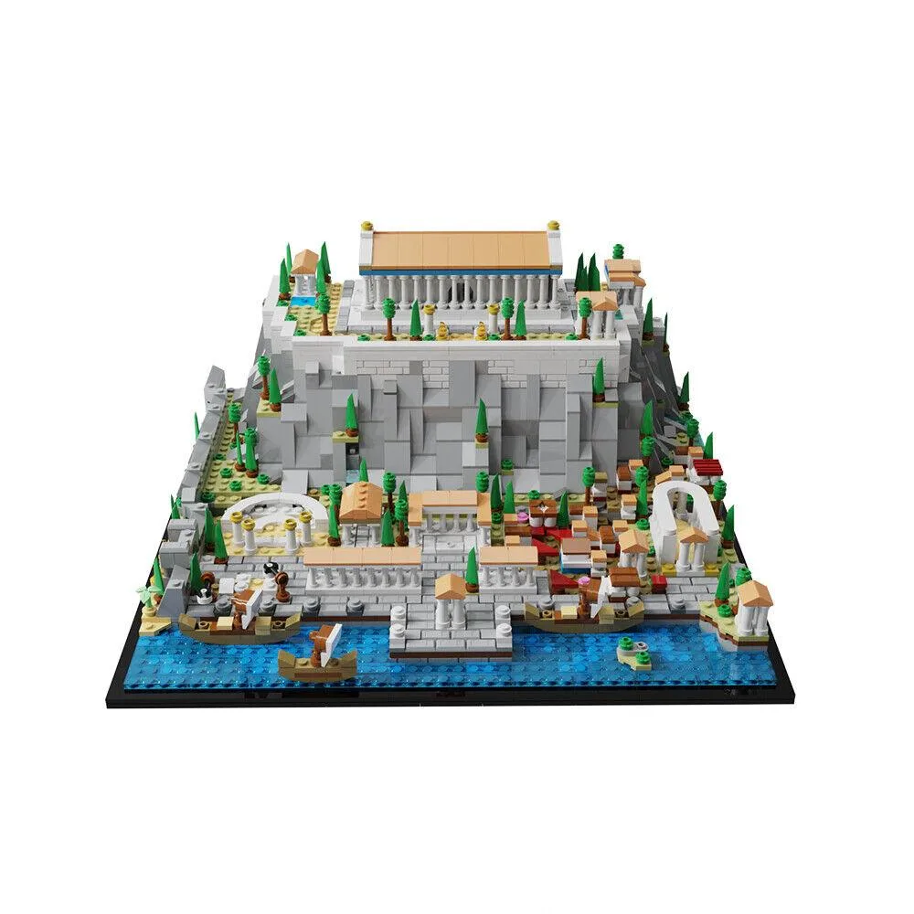 ZITIANYOUBUILD ZITIANYOUBUILD MOC-117805 Acropolis of Athens 1940 Pieces Educational Building Set — product photo