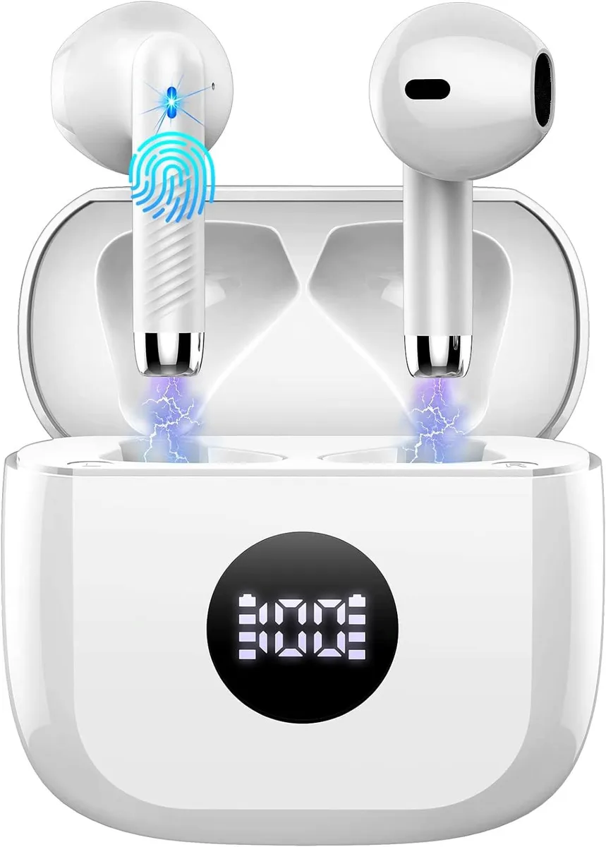KEHIPI KEHIPI J53 Wireless Earbuds White — product photo