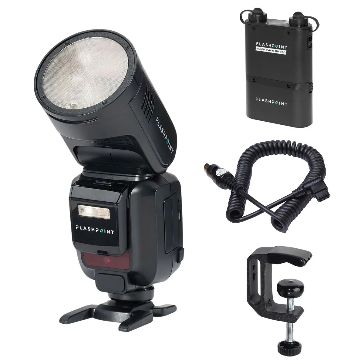 Flashpoint Brand Flashpoint X100 TTL R2 On-Camera Flash with BP-960 Pack for Olympus/Panasonic — product photo
