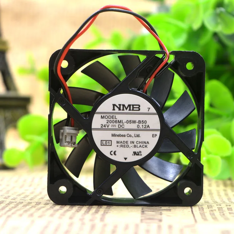 Fans Fans 2006ML-05W-B50Voltage 24V 0.12A 5cm 5015 case fan — product photo
