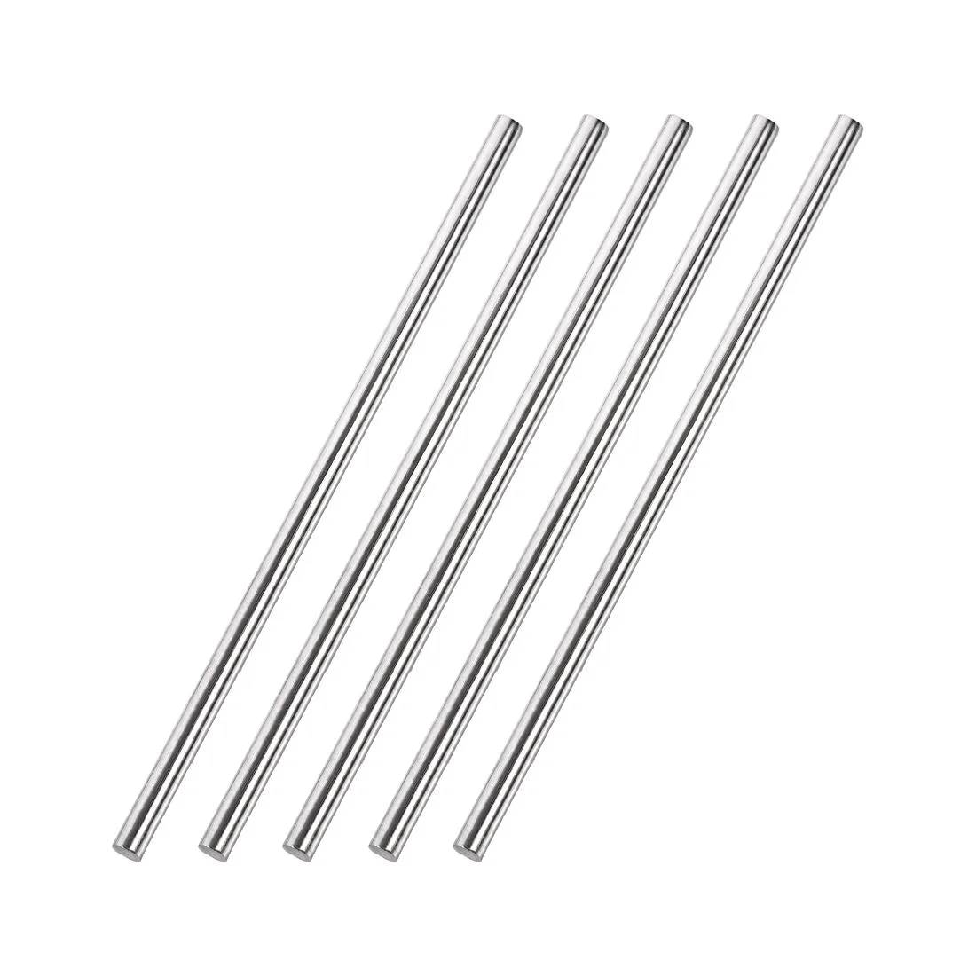 Unique-Bargains Unique-Bargains 304 Stainless Steel Round Rod 5mm x 200mm 5pcs — product photo
