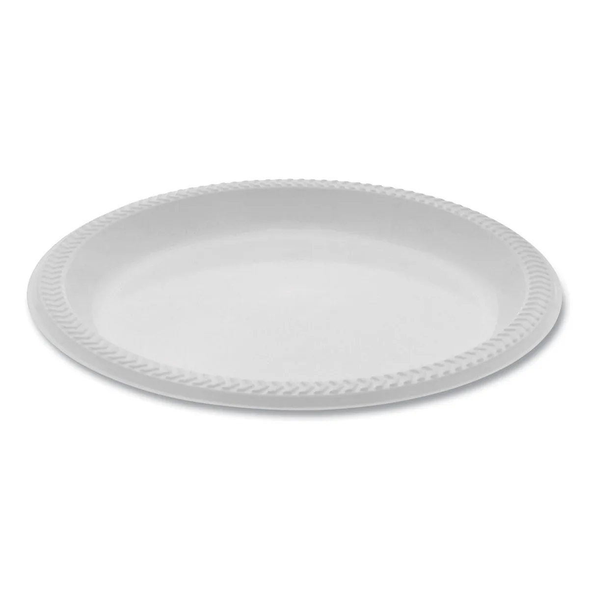 PACTIV CORPORATION PACTIV CORPORATION Meadoware OPS Plate 8.88" White 400/Carton — product photo