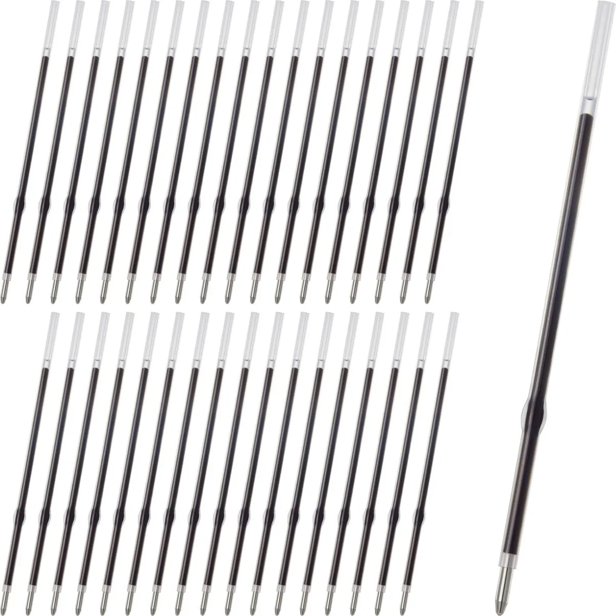  LINFANC LF-7050 Ballpoint Pen Refills 36 Pack 1.0mm 98mm — product photo