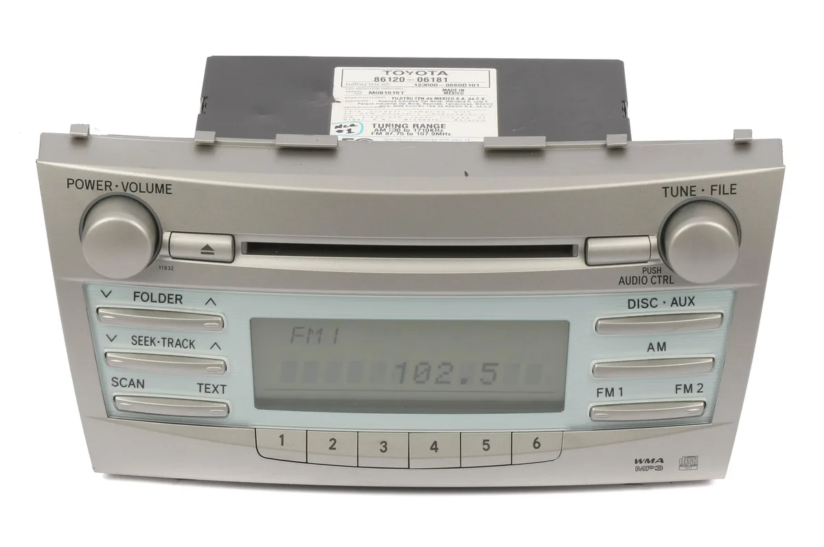 1 Factory Radio 1 Factory Radio 86120-06181 Receiver Face 11832 — product photo