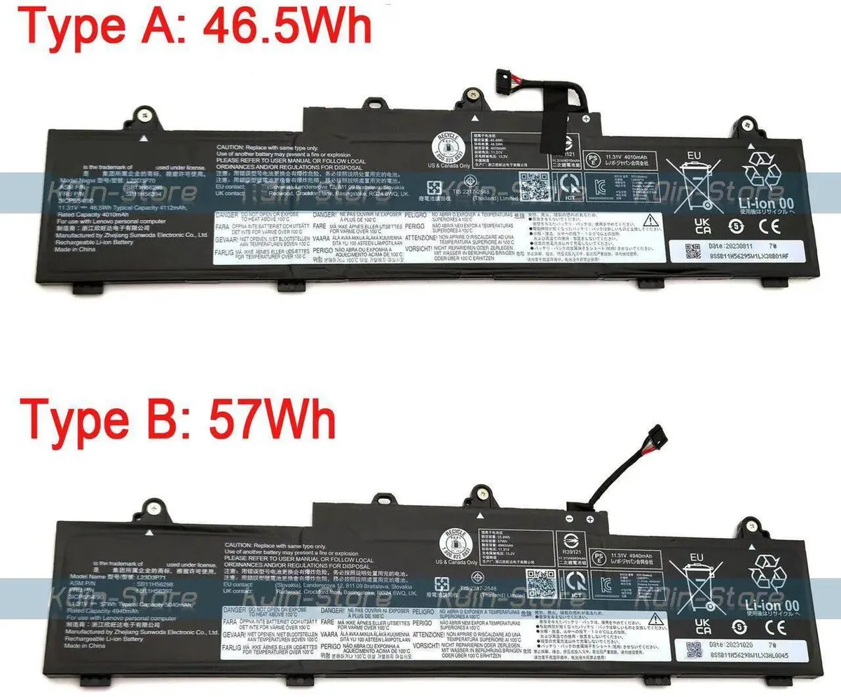 Beisite Beisite L23B3P70 / L23D3P70 / L23L3P70 / L23M3P70 / L23X3P70 laptop battery — product photo