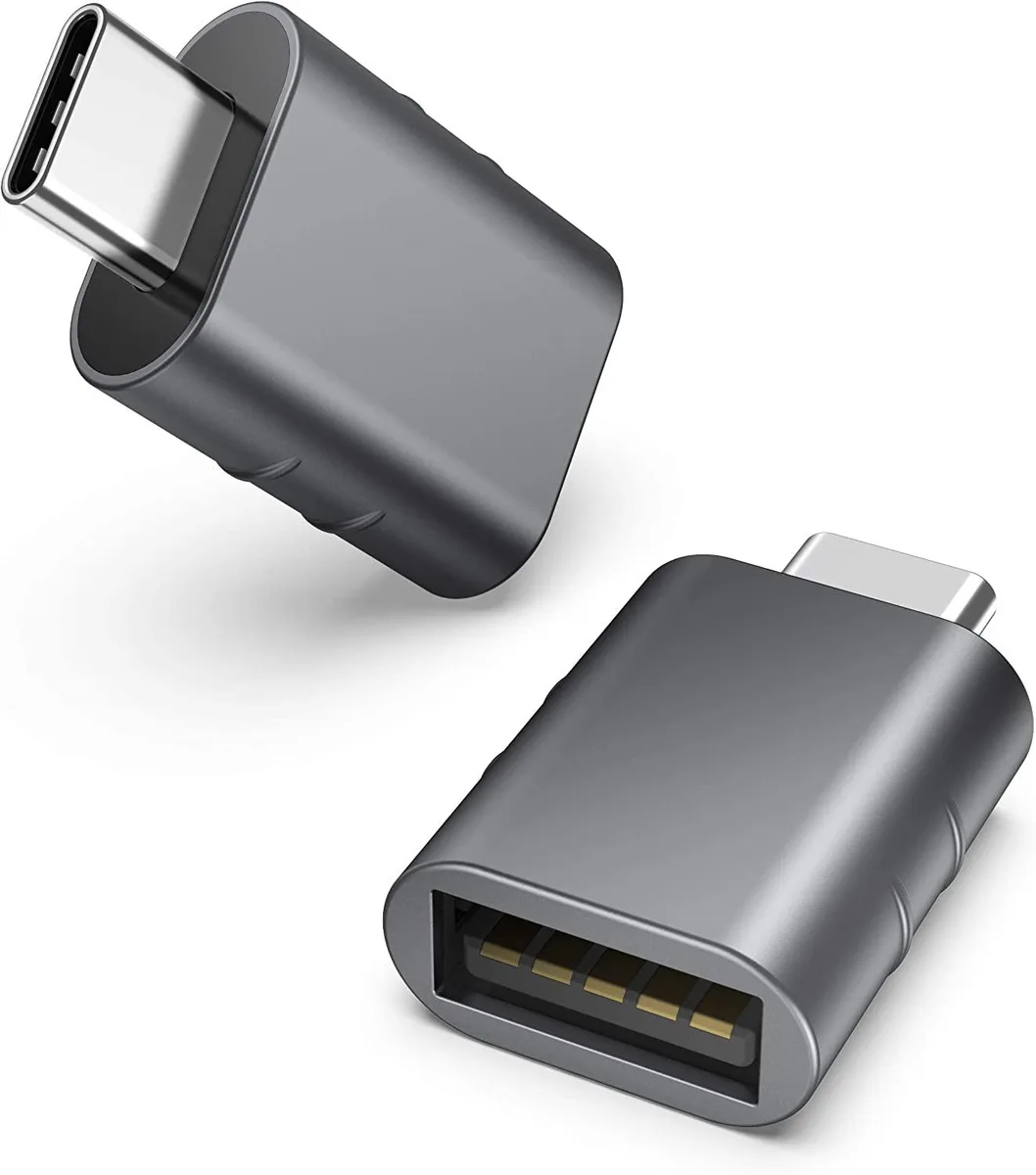 isptewhie isptewhie USB C to USB 3 Adapter 2 Pack Space Grey — product photo