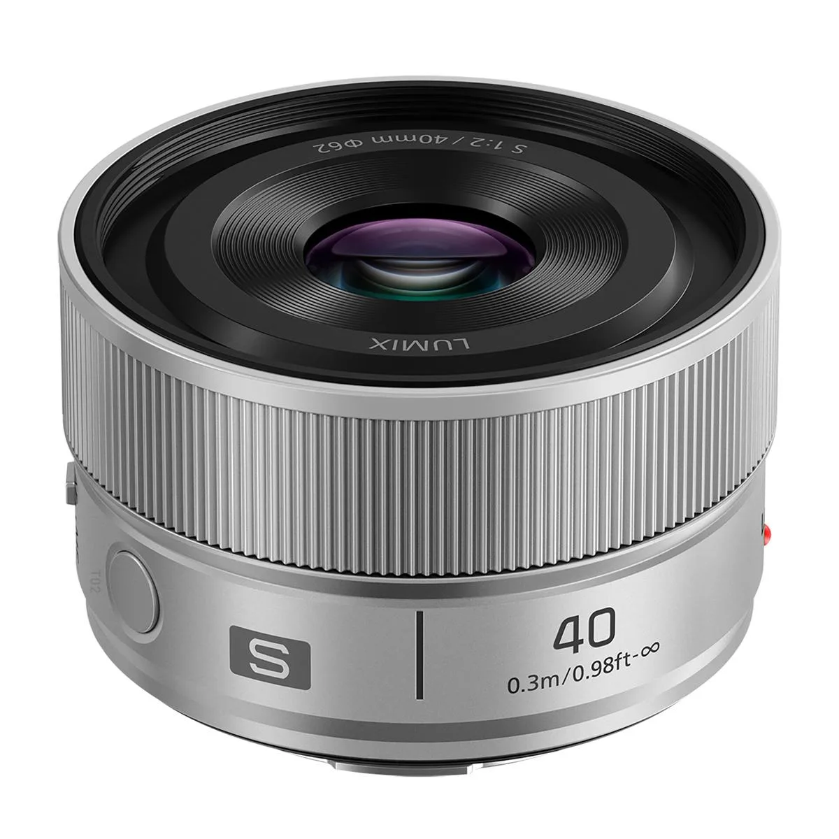 Panasonic Panasonic LUMIX S 40mm f/2 L-Mount Camera Lens Silver — product photo