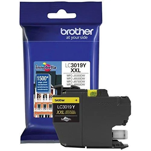 Brother Brother LC3019Y Yellow Ink Cartridge 1500 Pages — product photo