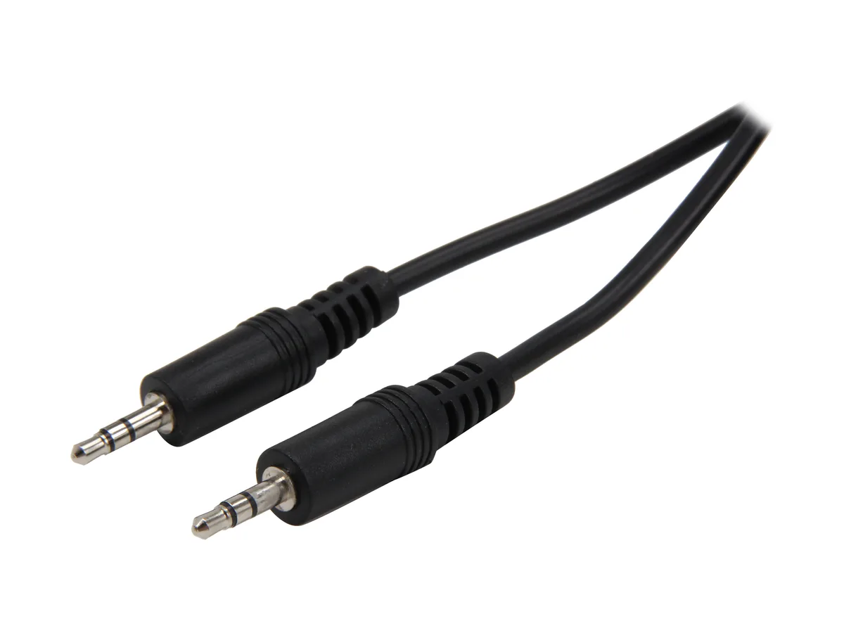 BYTECC INC BYTECC INC SPC-6MM 6 ft 3.5mm Stereo Cable Male to Male Black — product photo