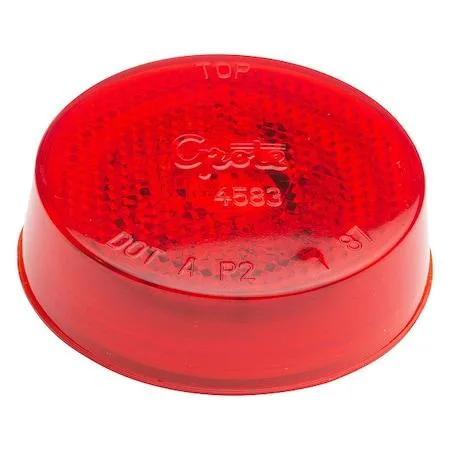 Grote Grote G1002 Clearance Marker Lamp Red Round FMVSS 108 — product photo