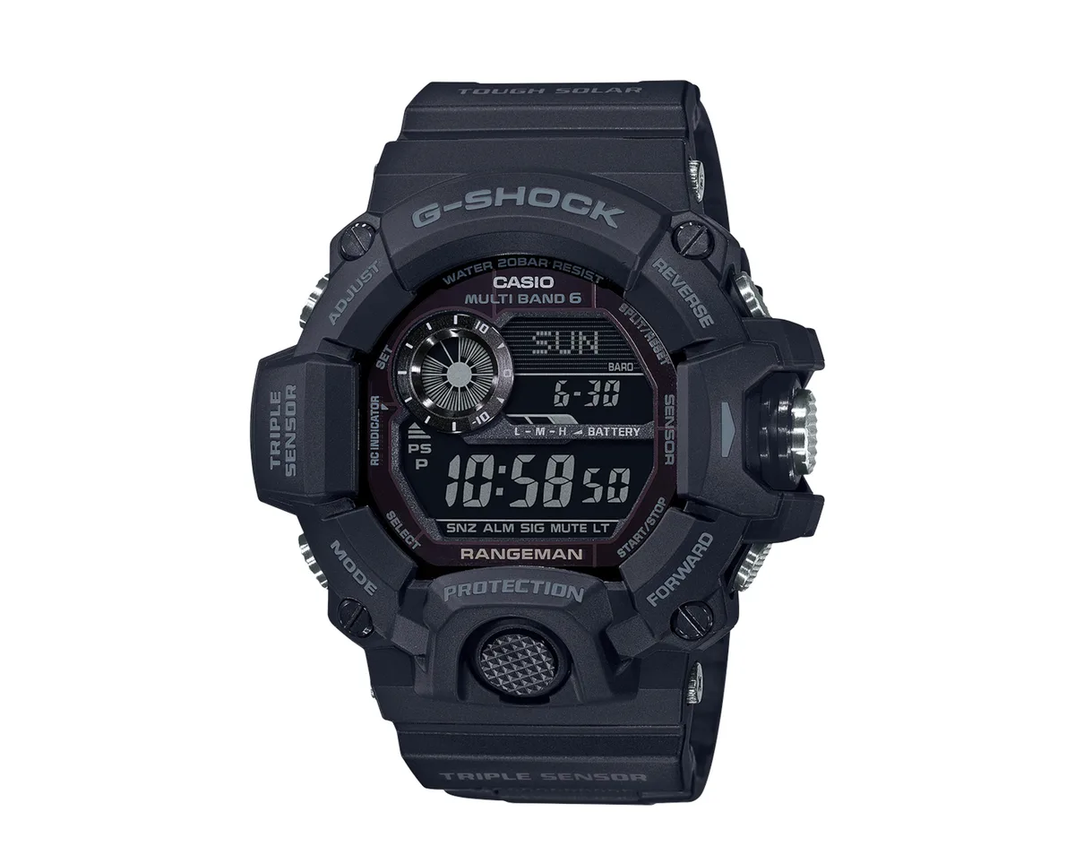 G-Shock G-Shock GW9400 Rangeman Blackout Resin Watch — product photo
