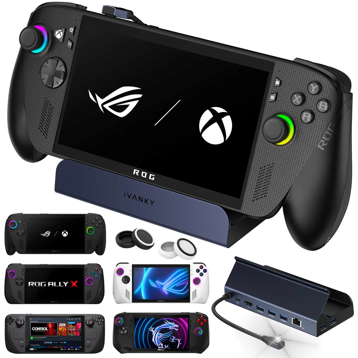 ivanky ivanky VCA23A 10-in-1 Docking Station 4K@144Hz HDMI 2.1 — product photo
