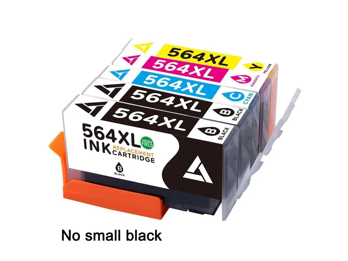 V4ink V4ink 564XL 5-pack high-yield ink cartridges black colour — product photo