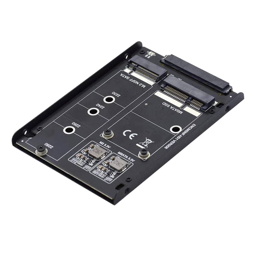 Vszerda Vszerda Dual MSATA NGFF B+M JBOD Raid0 Bridge to 2.5 SATA Cable — product photo