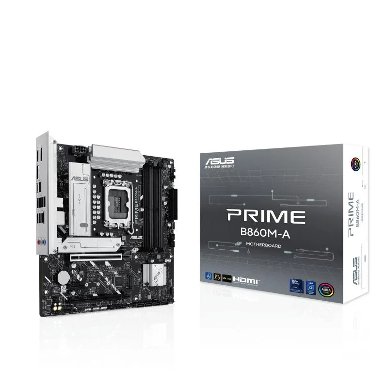 ASUS ASUS PRIME B860M-A Intel B860 LGA 1851 mATX motherboard — product photo