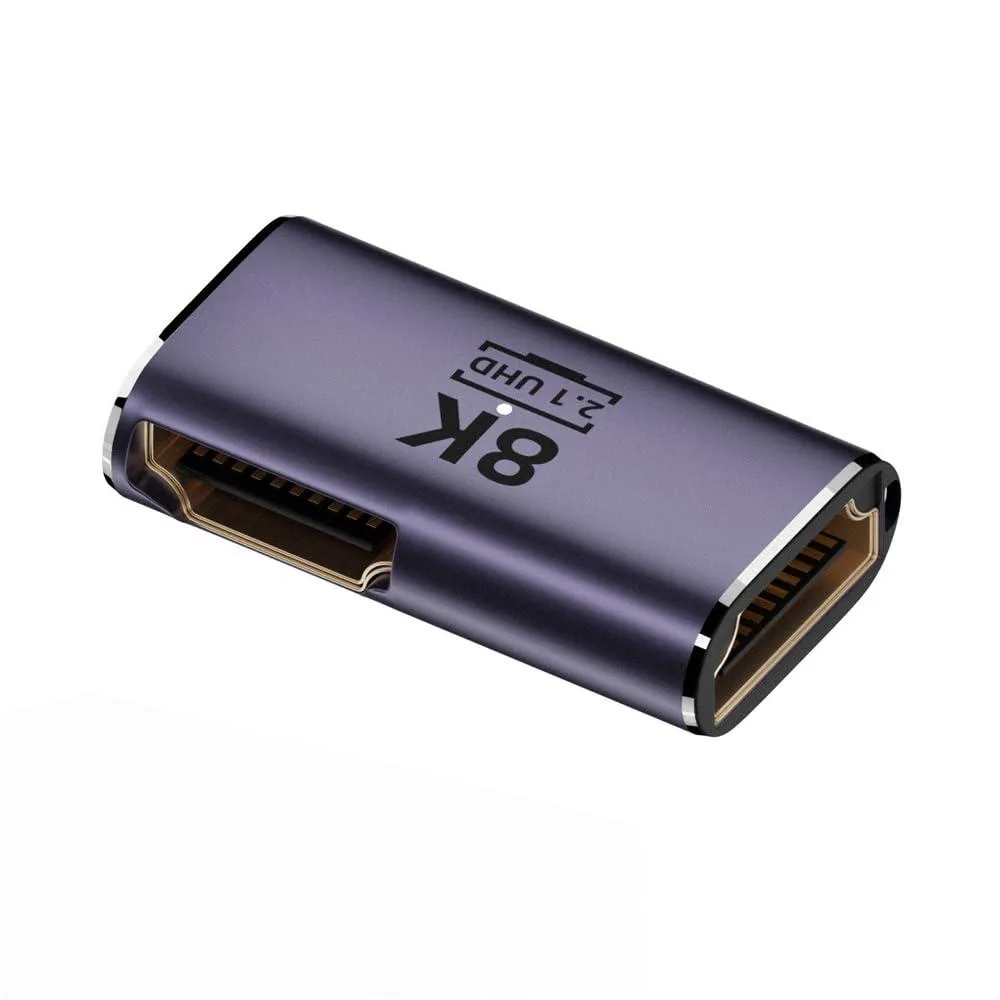 LORDWORLD LORDWORLD HDMI 2.1 Female to Female 90 Degree Adapter 8K 60Hz — product photo