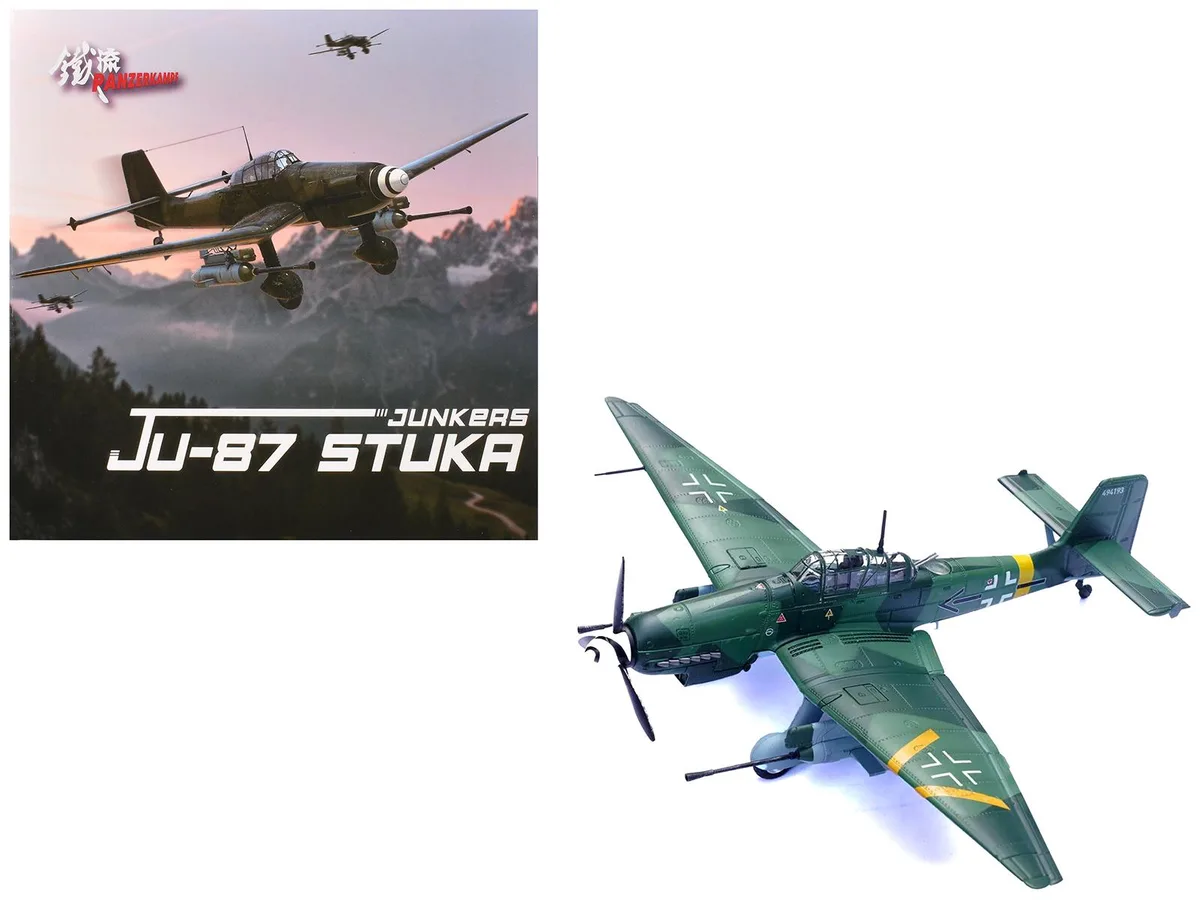 Panzerkampf Panzerkampf Junkers Ju 87G2 Stuka 1/72 Diecast Model "Slovakia" 1944 — product photo